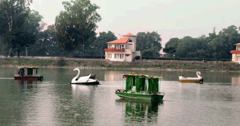 Karna Lake- a lake on the Delhi-Amritsar highway