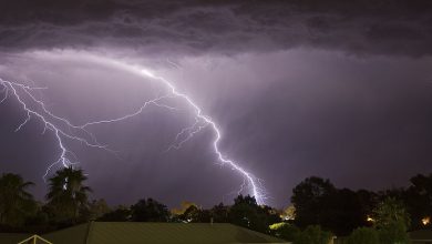 thunderstorm warning issued