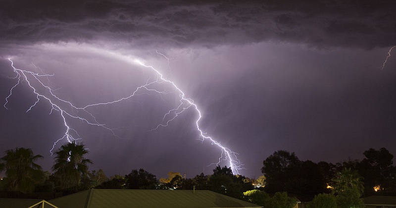 thunderstorm warning issued