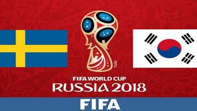 fifa 2018 sweden vs South korea