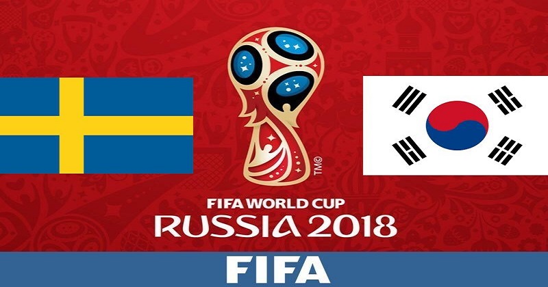 fifa 2018 sweden vs South korea