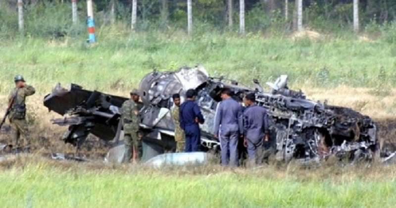 fighter jet crash