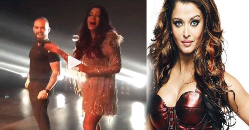 Aishwarya-Rai-teaches-dance-steps-to-a-man-in-film-set