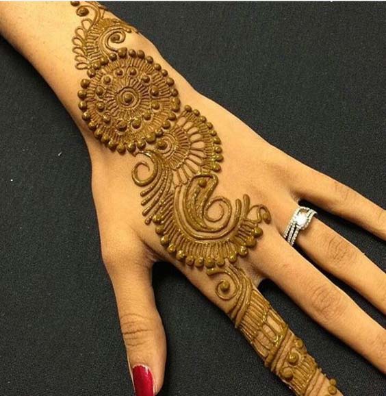 Arabic Simple Mehndi Designs 2018 For Back Hands East Coast