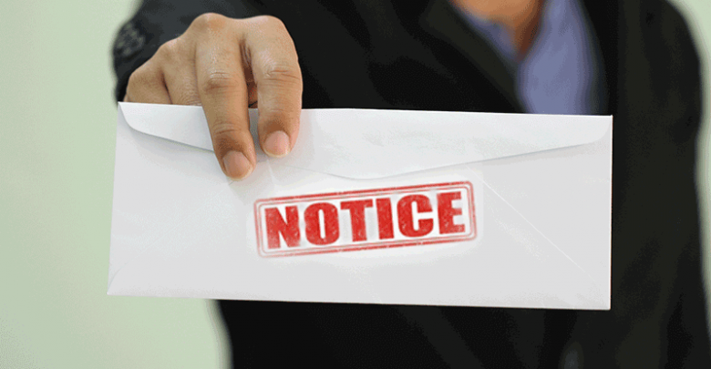 notice