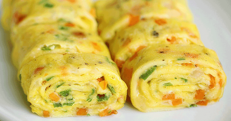 Japanese style Egg Roll