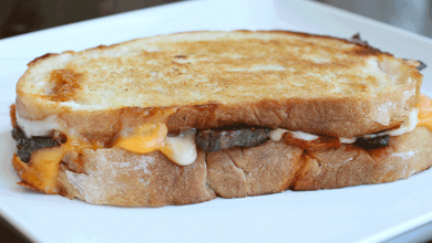 Onion And Cheese Pepper Sandwich