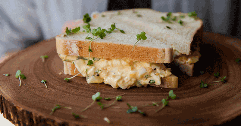 Boiled Egg Mayo Sandwich