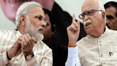 advani and modi