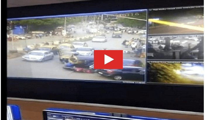 car accident cctv