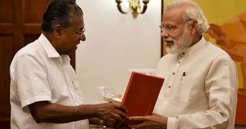 Pinarayi and Modi