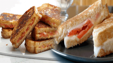 Grilled Tomato & Cheese Sandwich