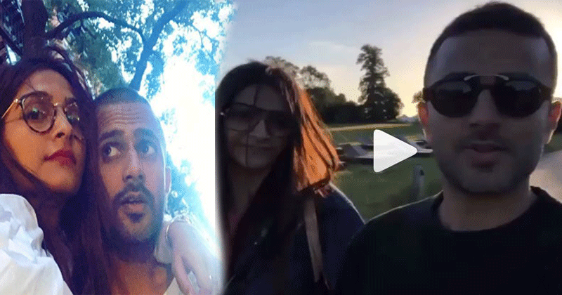 Sonam-Kapoor-sees-the-sun-and-moon-with-hubby-Anand-Ahuja