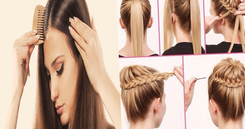 Easy Hairstyles To Do At Home Step By Step Procedure East