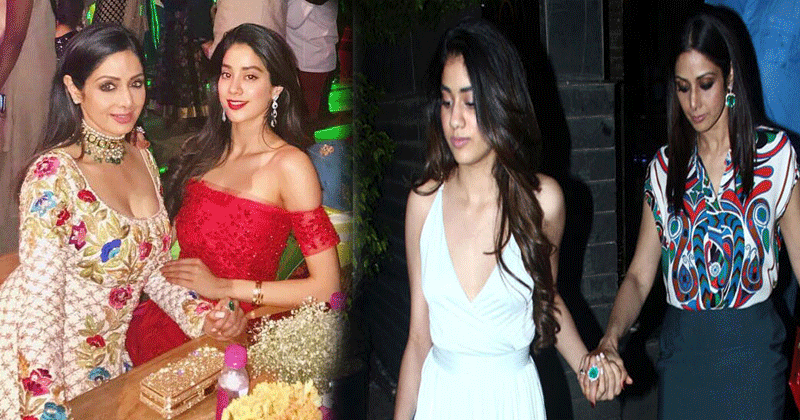 Jhanvi-and-Sridevi