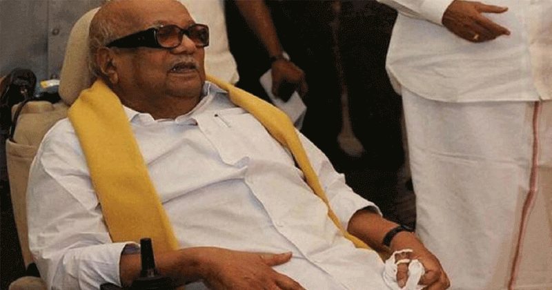 M Karunanidhi