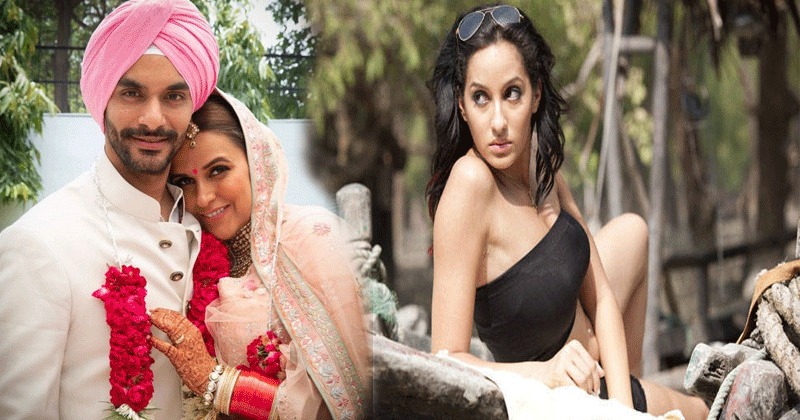 Nora-Fatehi-on-angad-beti's-marriage