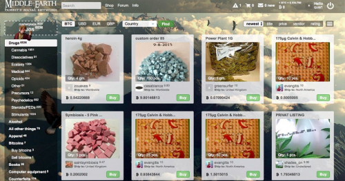 Darknet Drug Trafficking