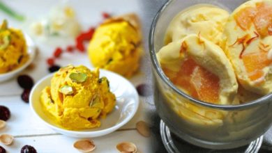 Saffron & Chilli Ice Cream