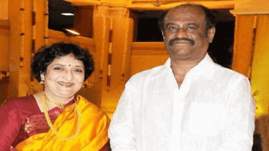 rajni and wife