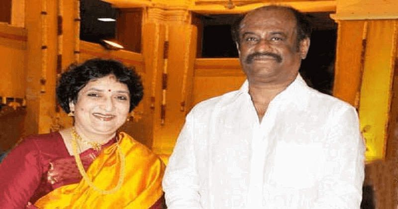 rajni and wife