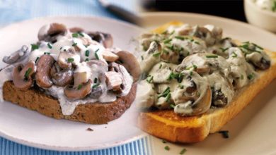 Mushrooms On Toast