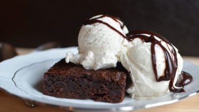 Rich Chocolate Almond Brownie