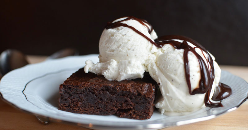 Rich Chocolate Almond Brownie