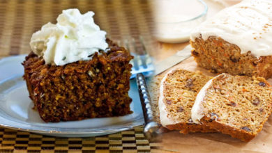 Spiced Oat & Whole Wheat Carrot Cake