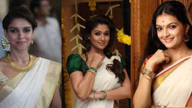 See How Celebrities Enjoyed Onam Last Year