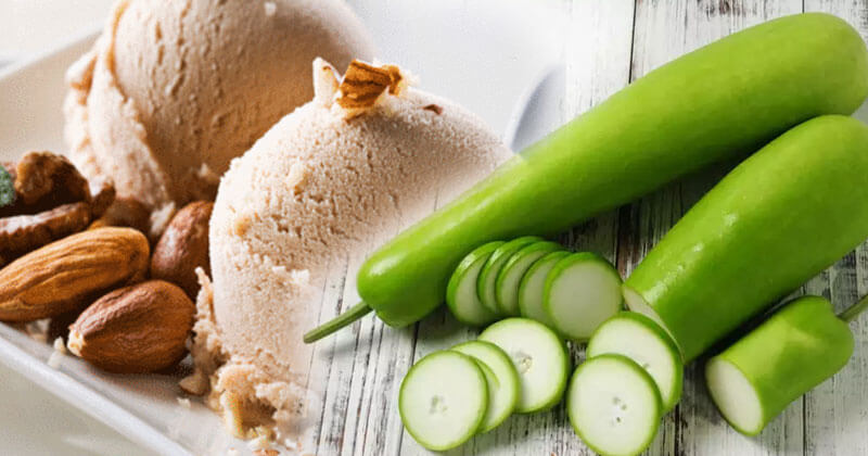 Bottle Gourd Ice Cream