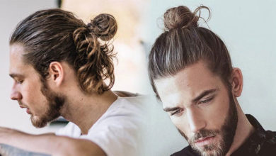 man bun