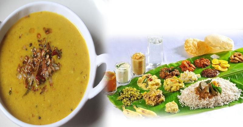 parippu curry Onam Sadya