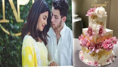 Priyankla-Chopr's-engagement-cake