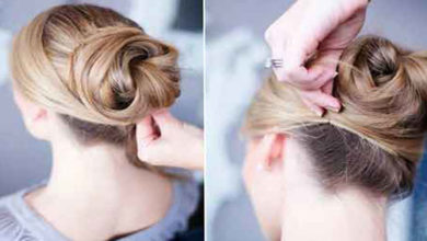 Wrap-Bun-Hairstyle