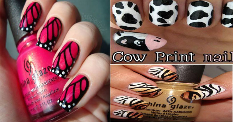 Animal-Themed-Nail-Art