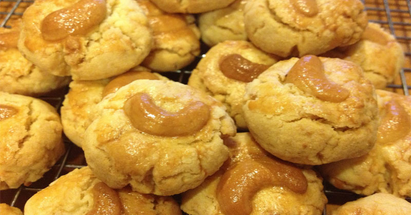 Cashew-Nut-Cookies