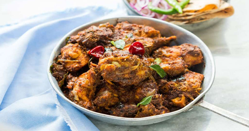 Chettinad Dry Pepper Chicken