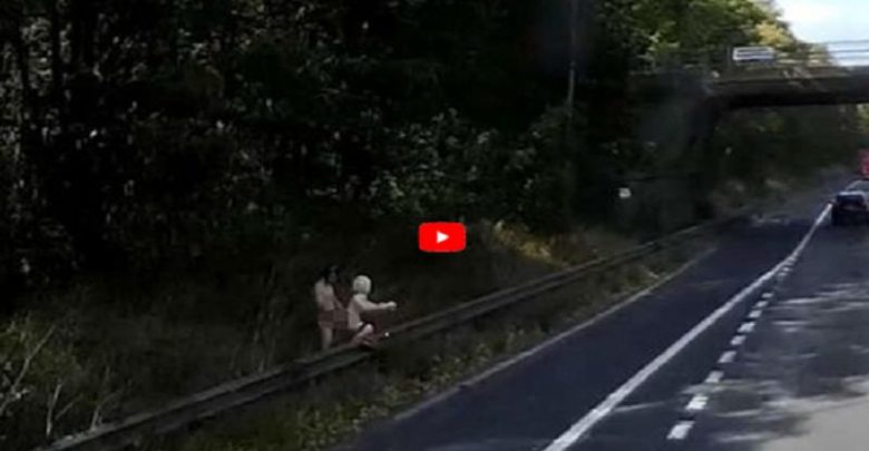 Naked man caught on camera having sex with doll beside national highway, Video goes viral - East ...