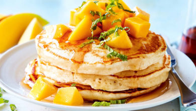 Mango Pancakes