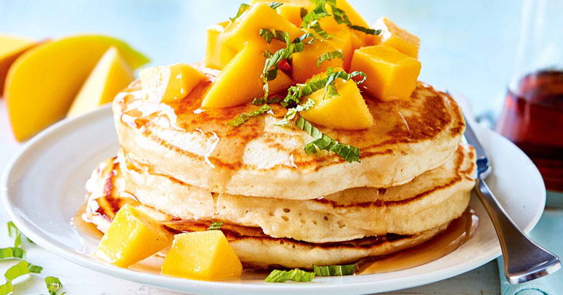 Mango Pancakes