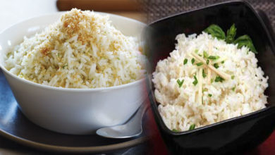 Thai Coconut Garlic Rice