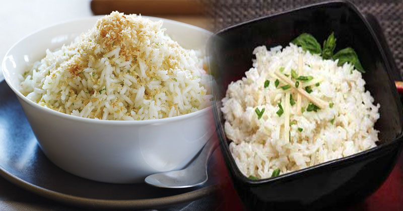 Thai Coconut Garlic Rice
