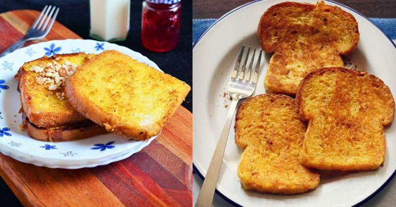 Eggless French Toast