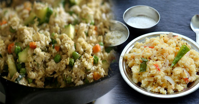 Vegetable Rava Upma