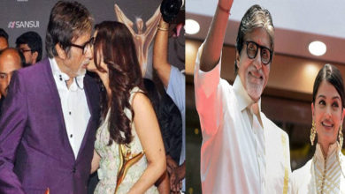 Aishwarya Rai and Big B