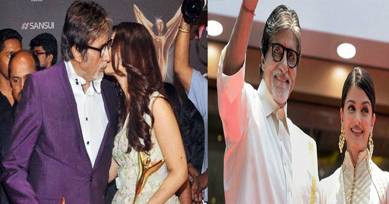 Aishwarya Rai and Big B