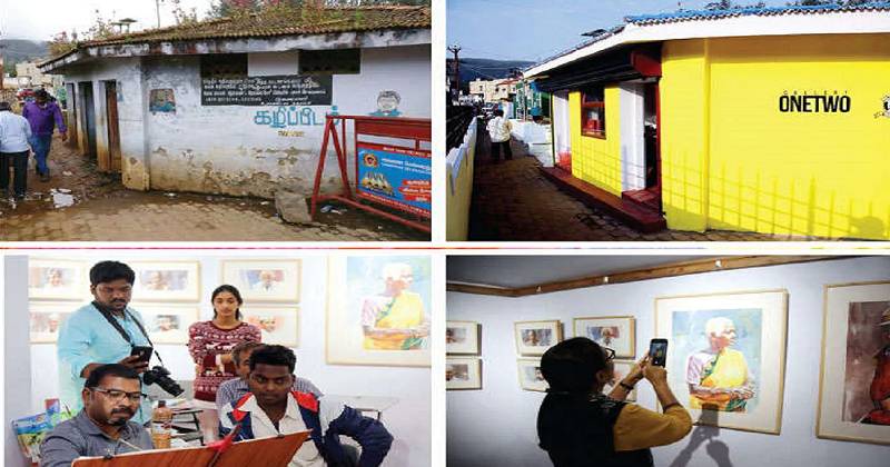 The Gallery OneTwo Toilet building in Ooty transformed 