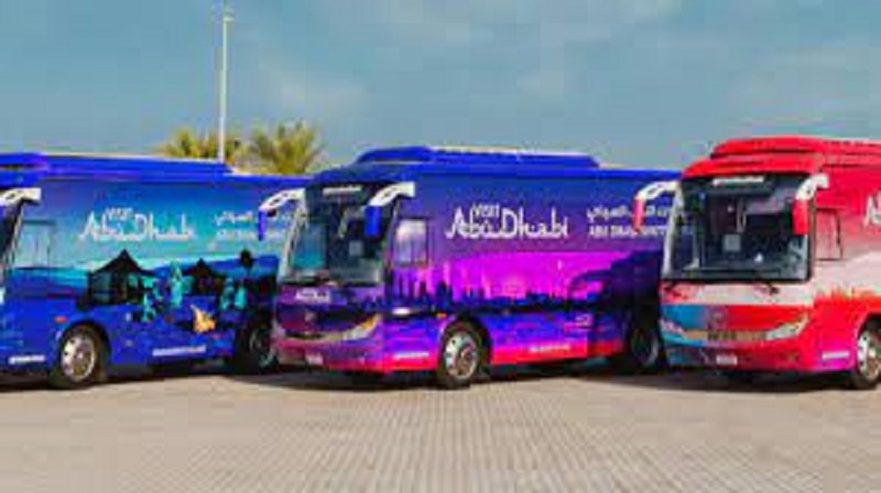 abu dhabi free tourist bus